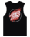 Santa Cruz Flamed Dot Upside Down Muscle Tee