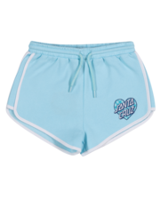 Santa Cruz Checker Heart Dot Track Shorts-pants-and-shorts-Bambini