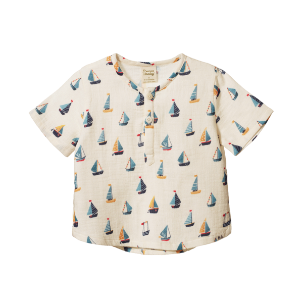 Nature Baby Caravan SS Shirt Muslin
