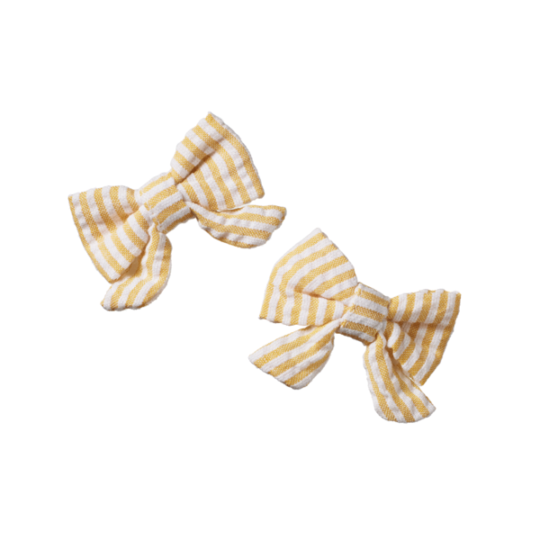 Nature Baby Bow Hair Clips 2 pack