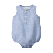 Nature Baby Cedar Suit Linen -bodysuits-and-rompers-Bambini