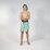 Hello Stranger Kermit Long Board Short