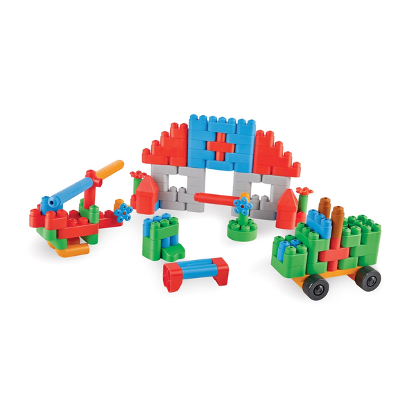 Poly M Building Block Tub 128pc