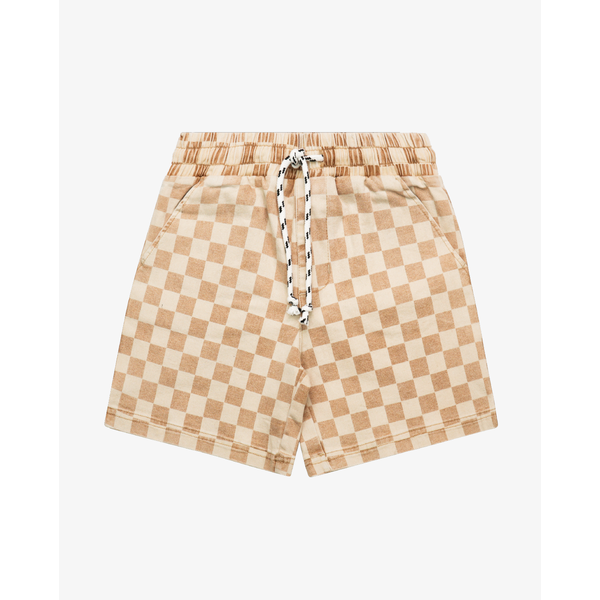Band Of Boys Checker Denim Shorts