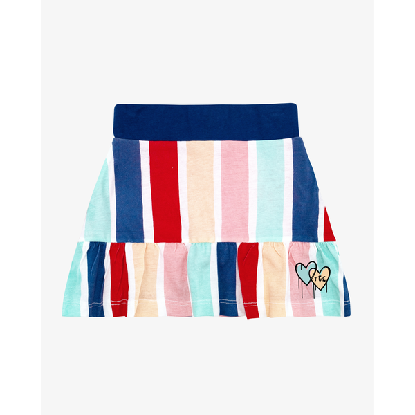 The Girl Club Summer Stripe Skort