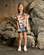 The Girl Club Blue Wash Summer Shorts