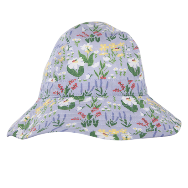 Acorn Chateau Blooms Wide Brim Infant Hat