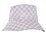 Acorn Checks Broad Brim Bucket Hat