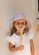 Acorn Checks Broad Brim Bucket Hat