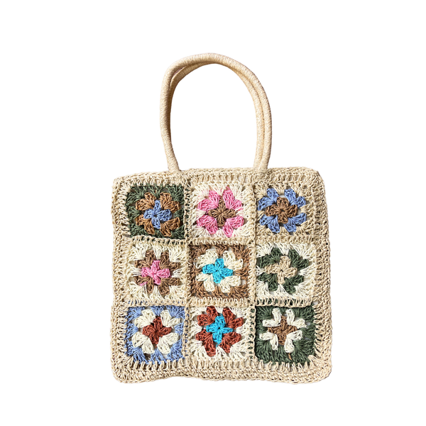 Acorn Woodstock Crochet Bag