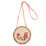 Acorn Dahlia Straw Bag