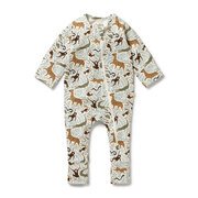 Wilson & Frenchy Zipsuit With Feet-bodysuits-and-rompers-Bambini