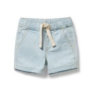 Wilson & Frenchy Organic Denim Long Short-pants-and-shorts-Bambini