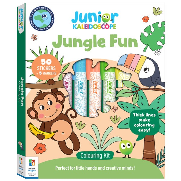 Kaleidoscope Junior Colouring Kit Jungle