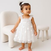 Confetti Kidz Floral Tulle Party Dress-dresses-and-skirts-Bambini