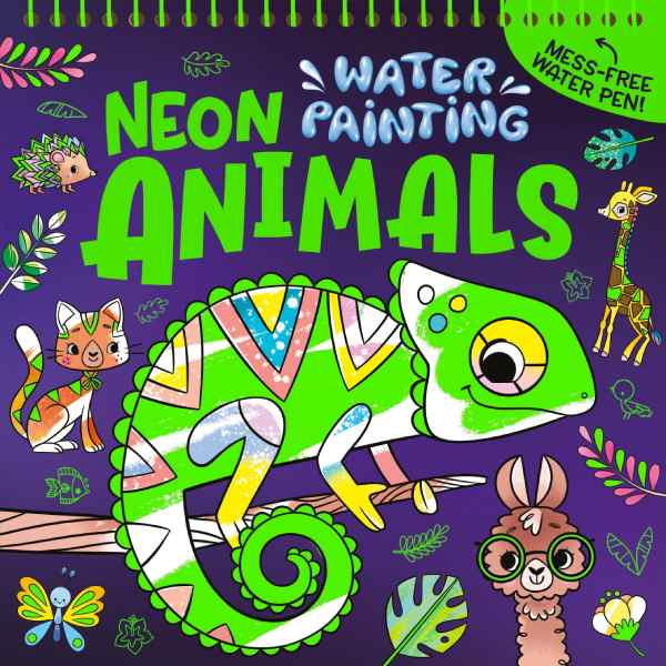 Neon Water Painting Book