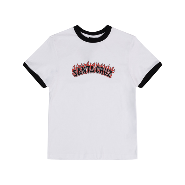 Santa Cruz Flamed Collegiate Arch SS Tee