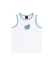 Santa Cruz Checker Heart Stack Centre Tank-tops-Bambini