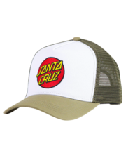 Santa Cruz Classic Dot Patch Trucker Cap-hats-and-sunglasses-Bambini