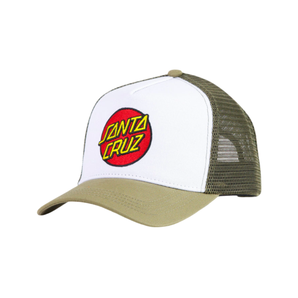 Santa Cruz Classic Dot Patch Trucker Cap