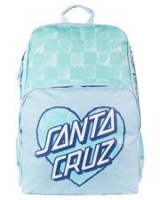 Santa Cruz Checkered Heart Dot Backpack-bags-Bambini