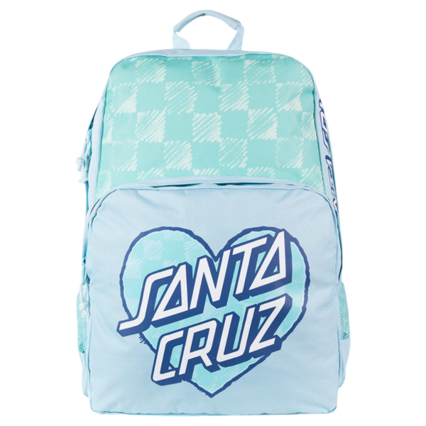 Santa Cruz Checkered Heart Dot Backpack