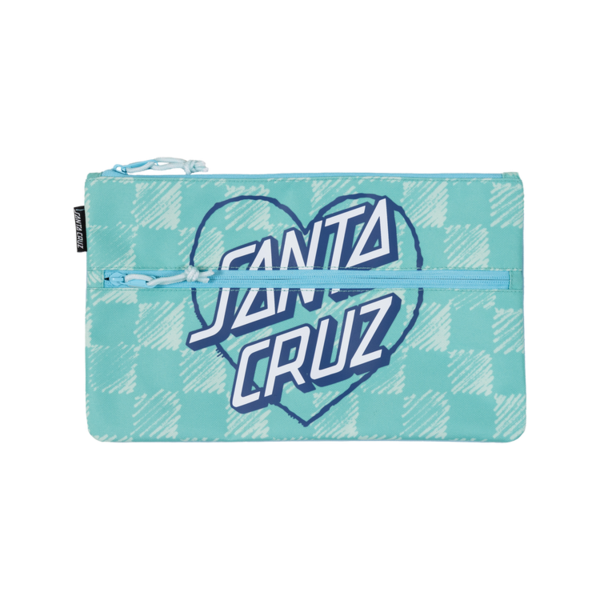 Santa Cruz Heart Dot Pencil Case