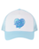 Santa Cruz Checker Heart Dot Trucker Cap