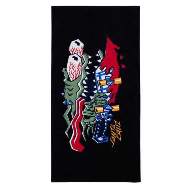 Santa Cruz Meek Scratched Slasher Towel