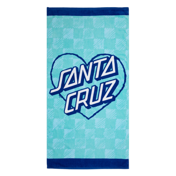 Santa Cruz Heart Dot Hollow Towel