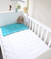 Brolly Sheets Quilted Cot Mattress Protector-sleepwear-and-bedding-Bambini