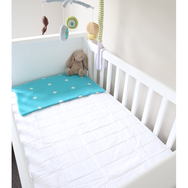 Brolly Sheets Quilted Cot Mattress Protector