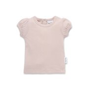 Aster & Oak Bloom Pointelle Ruffle Top-tops-Bambini