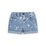 Aster & Oak Eve Floral Denim Shorts