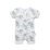 Aster & Oak Snuggle Bug SS Zip Romper