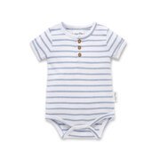 Aster & Oak Rib Henley Onesie-bodysuits-and-rompers-Bambini