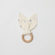 Over The Dandelions Bunny Ear Teether-gift-ideas-Bambini