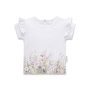 Aster & Oak Flower Garden Print Tee-tops-Bambini