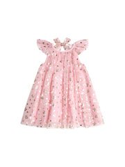 Huxbaby Golden Cherries Princess Tulle Dress-dresses-and-skirts-Bambini