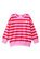 Milky Cherry Stripe Sweat