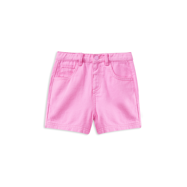 Milky Pink Twill Short