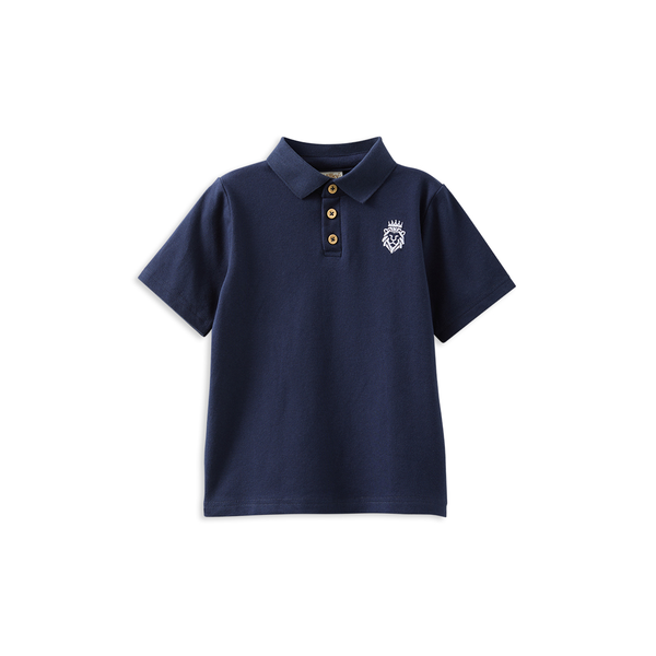 Milky Navy Polo Shirt