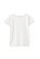 Milky White Rib Tee