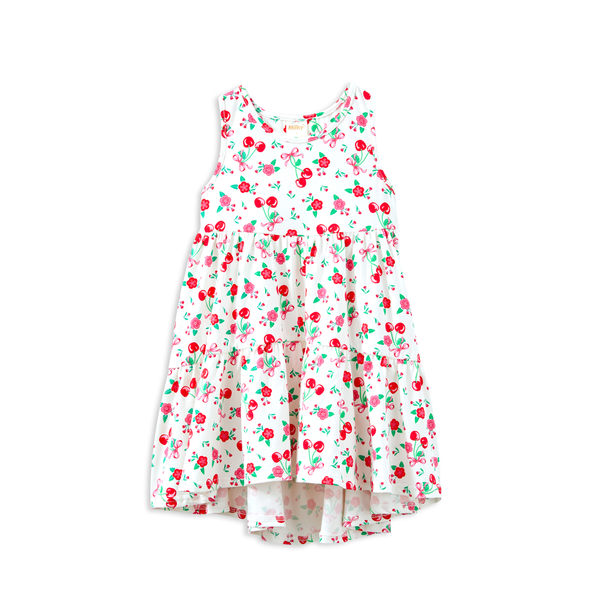 Milky Sweet Cherry Dress