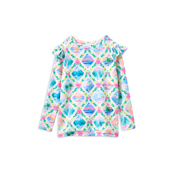 Milky Aloha Rash Vest