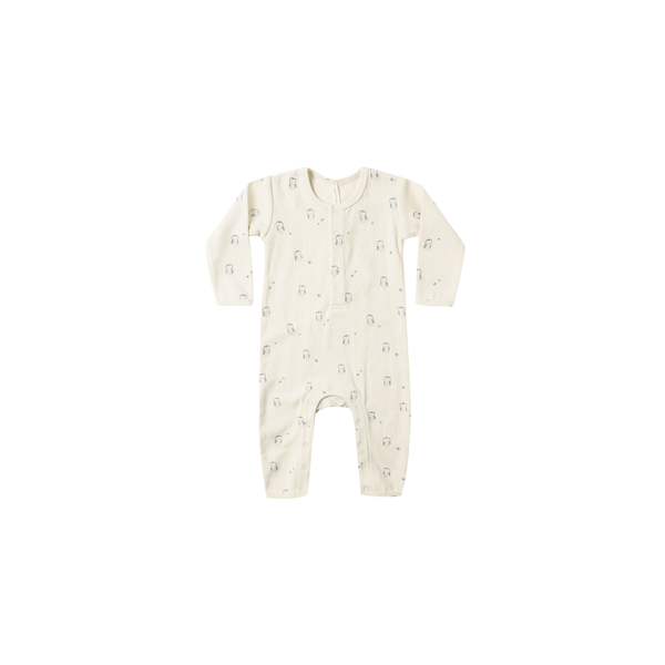 Quincy Mae Ribbed Baby Jumpsuit