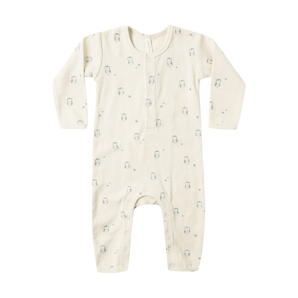 Quincy Mae Ribbed Baby Jumpsuit