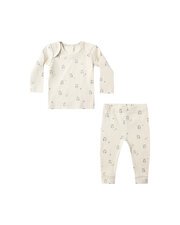 Quincy Mae Ribbed Tee + Legging Set-tops-Bambini