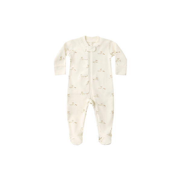 Quincy Mae Zip Long Sleeve Sleeper Footie