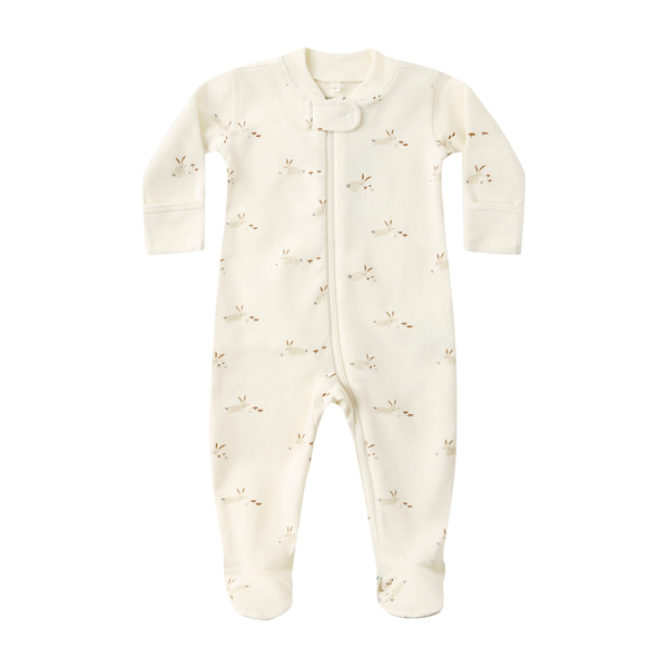 Quincy Mae Zip Long Sleeve Sleeper Footie